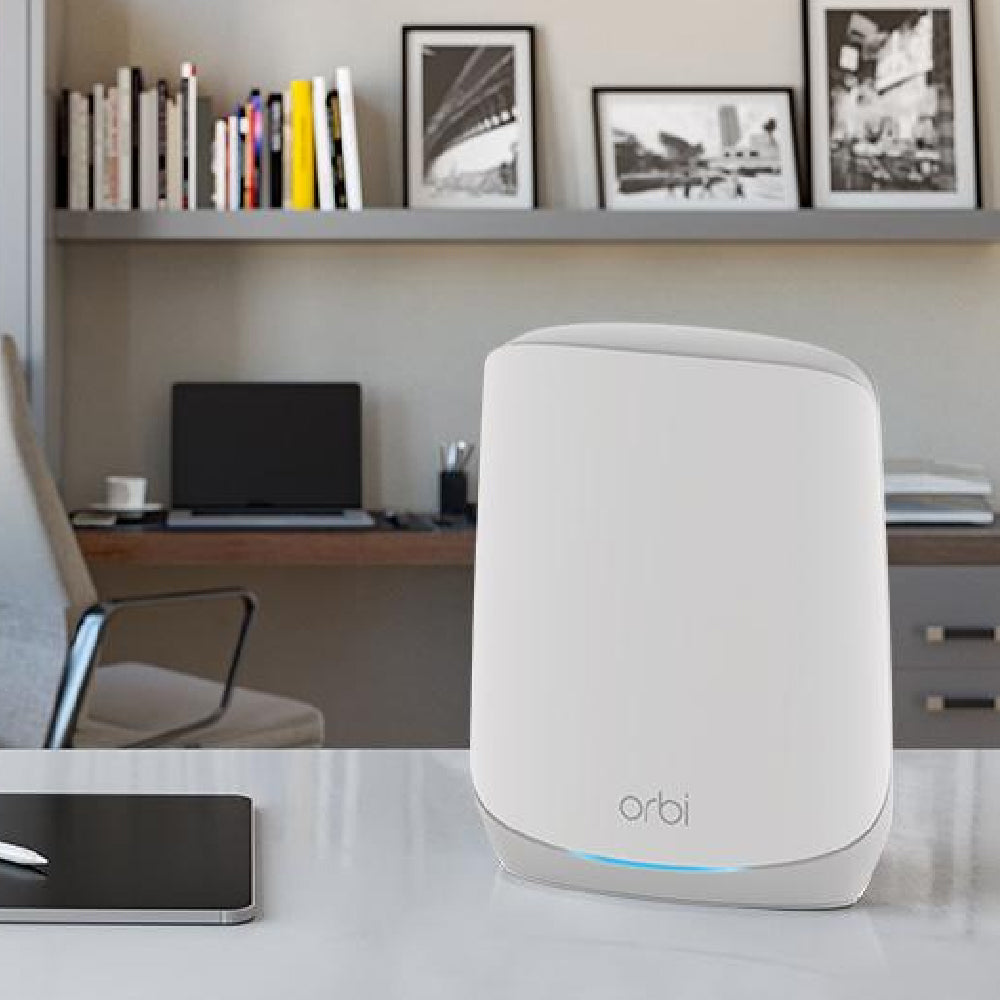 Orbi RBK763S 5.4Gbps Triband 3-Pack WiFi 6 Mesh System with 1-Year Armor