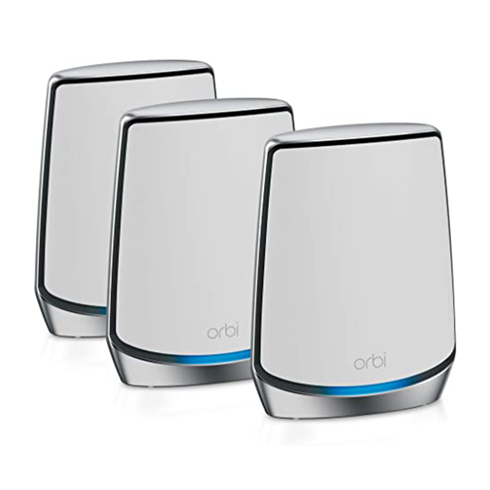 Orbi RBK853 AX6000 Tri-Band 3-Pack WiFi 6 Mesh System 