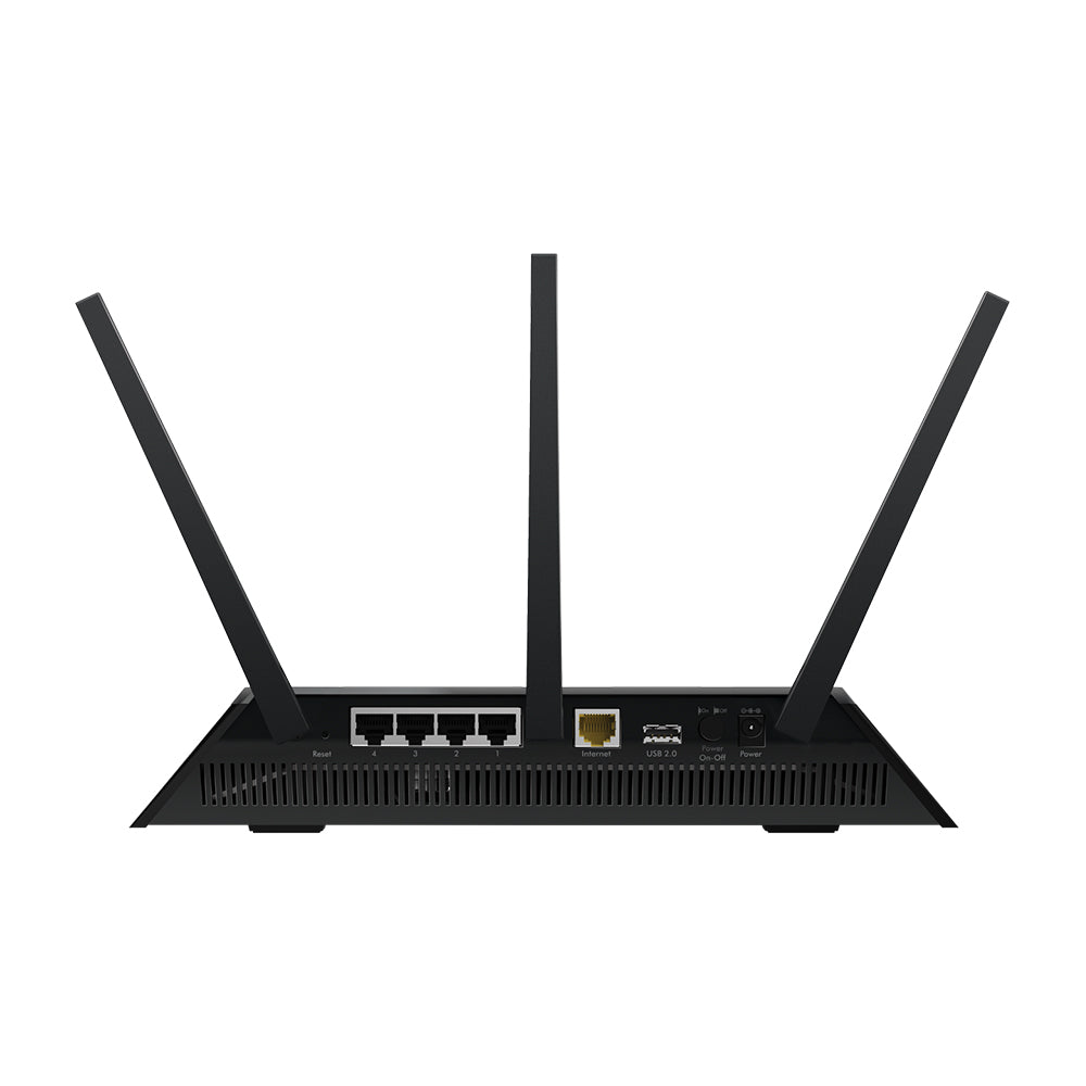 NETGEAR Nighthawk Cybersecurity Smart WiFi Router (RS400) - AC2300 Wireless Speed (up to 2300 Mbps) | 4 x 1G Ethernet and 2 USB Ports | Includes 3 Years of Armor Security