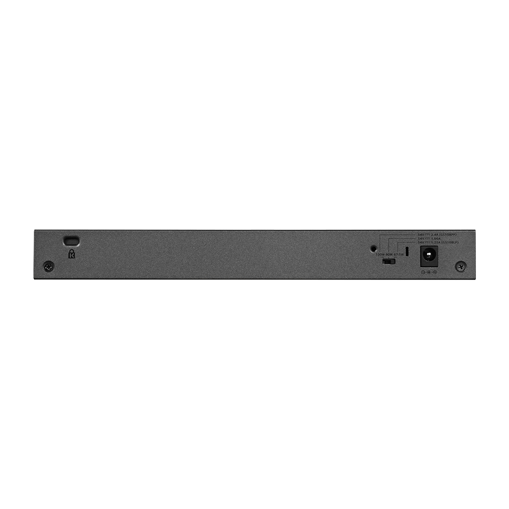Netgear GS108LP 8-Port PoE+ Gigabit Ethernet Unmanaged Desktop Switch 