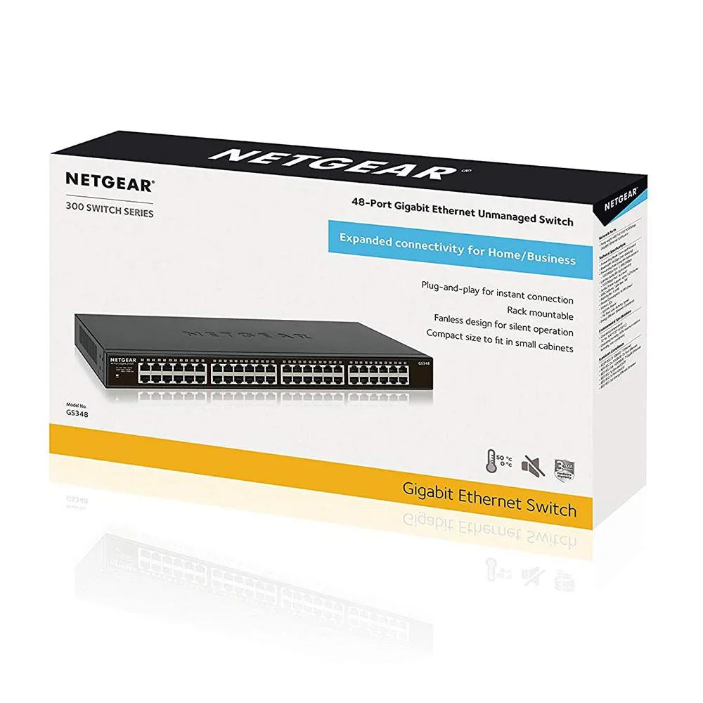 ルーター・ネットワーク機器 48port gigabit ethernet Unmanaged switch 48-Port Gigabit Ethernet PoE+ Unmanaged Switch (380W)