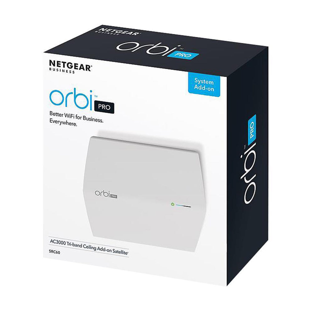 Orbi Pro SRC60 AC3000 Tri-Band WiFi 5 Add-On Mesh Ceiling Satellite 