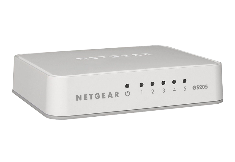 Netgear GS205 5-Port Gigabit Ethernet Home/Office Switch