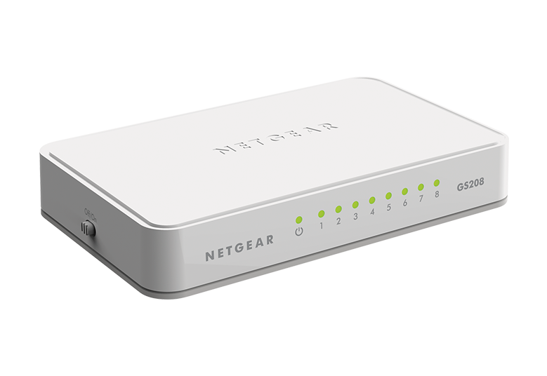 Netgear GS208 8-Port Gigabit Ethernet Home/Office Switch