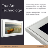 Meural Canvas II (21" White Frame)