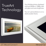 Meural Canvas II (27" White Frame)